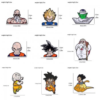 Dragon Ball anime Alloy Enamel Badges Brooch Pins