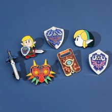The Legend of Zelda Alloy Enamel Badges Brooch Pin...