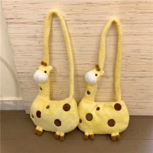 Creative Giraffe Plush Crossbody Bag