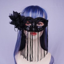 Halloween Party Lace Vintage Half Face Mask