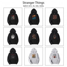 Stranger Things anime Long Sleeve Hoodies Sweatshirts