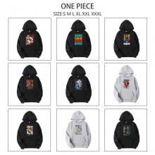 One Piece anime Long Sleeve Hoodies Sweatshirts