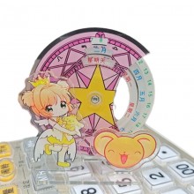 Card Captor Sakura Acrylic Standing Brand Calendar