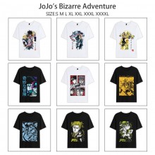 JoJo's Bizarre Adventure anime summer short sleeve cotton t-shirts