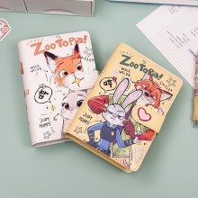 Zootopia anime notebooks A6
