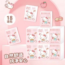 18pcs/set Original Sanrio Hello kitty Handkerchief Papers