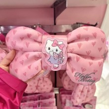Hello Kitty bow anime storage pen bag