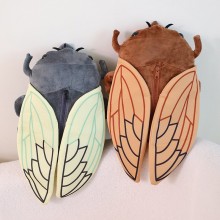 45cm Funny Creative Insect Cicada Beetle Plush Backpack Bag