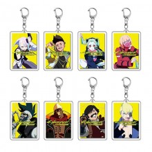 Cyberpunk Edgerunners David Martinez Rebecca acrylic key chains