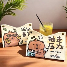 Capybara anime Tissue Box