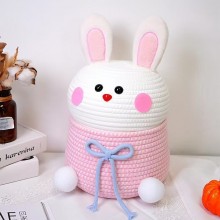 Hello Kitty Rabbit Cute Storage Basket Box