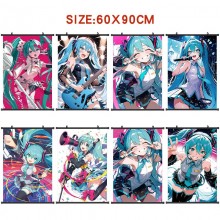 Hatsune Miku anime wall scroll wallscrolls 60*90CM