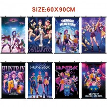 K-POP Demon Hunters anime wall scroll wallscrolls 60*90CM