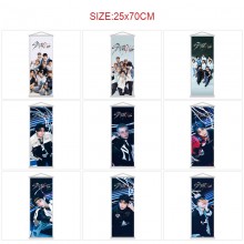 STRAY KIDS star wall scroll wallscrolls 25*70CM