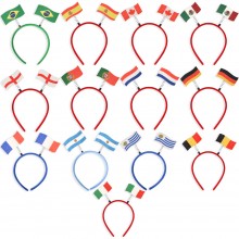 World Football National Flag Headbands Headwears