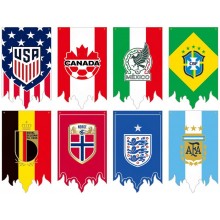 2026 Football FIFA World Cup Football Team Flags