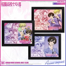 Ouran High School Host Club photo picture frame painting