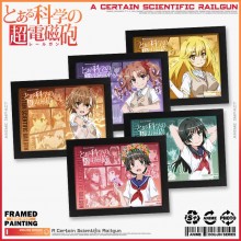 A Certain Scientific Railgun photo picture frame painting