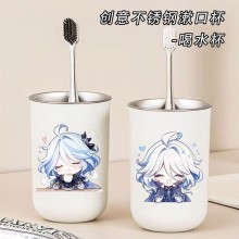 Genshin Impact 304 stainless steel mouthwash tooth...