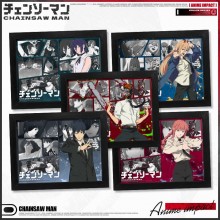 Chainsaw Man photo picture frame painting