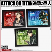 Attack on Titan photo picture frame painting