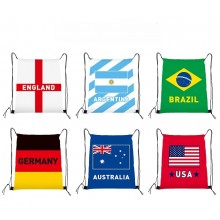 2026 Football FIFA World Cup nylon drawstring backpack bags