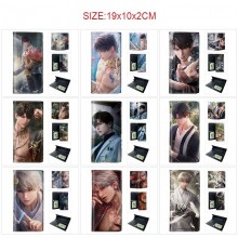 Love and Deepspace PU Long Wallets Purses ID Card Holder