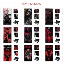 Sleep Token band PU Long Wallets Purses ID Card Holder