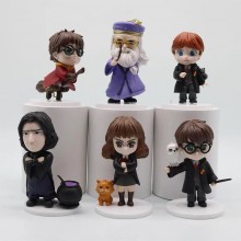 6pcs/set Harry Potter figures(OPP bag)