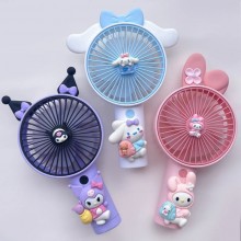 Sanrio Melody  Cinnamoroll Kuromi anime Portable Fans