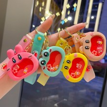 Animal maze anime figure doll key chains