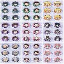 25mm Demon Slayer Mini Capsule Badge Brooch Beans ...
