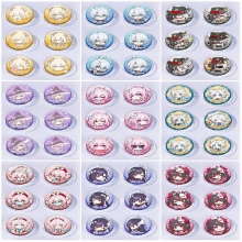 25mm Honkai Star Rail Mini Capsule Badge Brooch Be...