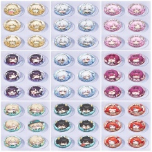 25mm Honkai Star Rail Mini Capsule Badge Brooch Be...