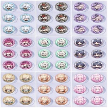 25mm Honkai Star Rail Mini Capsule Badge Brooch Be...