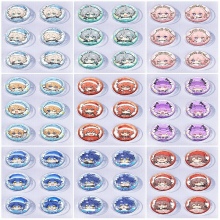25mm Genshin Impact Mini Capsule Badge Brooch Bean...