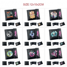 Hatsune Miku anime snap wallet buckle purse