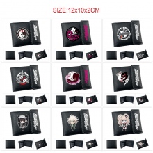 Dangan Ronpa anime snap wallet buckle purse