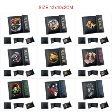 Demon Slayer anime snap wallet buckle purse