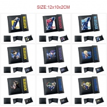 Blue Lock anime snap wallet buckle purse