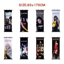 BLACK PINK star wall scroll wallscrolls 60*170CM
