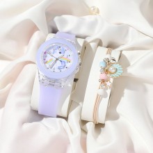 My Little Pony Rabbit Butterfly kids watch and bracelets set