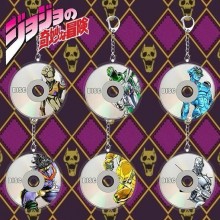 JoJo's Bizarre Adventure Optical Discs Acrylic Key...