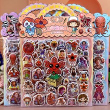 Stranger Things 3D Puffy Bubble Stickers