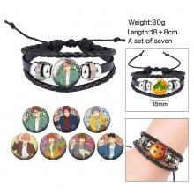 Free! changeable pattern bracelets set