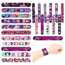 12pcs K-POP Demon Hunters Slap Bracelets Wrisrtbands