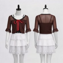 Zero Red Butterfly Amakura Mio Dress Cosplay Costume
