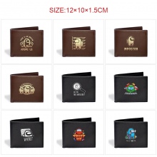 AMONG US anime wallet purse