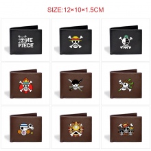 One Piece anime wallet purse