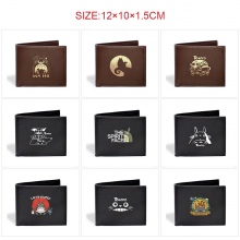 Totoro anime wallet purse